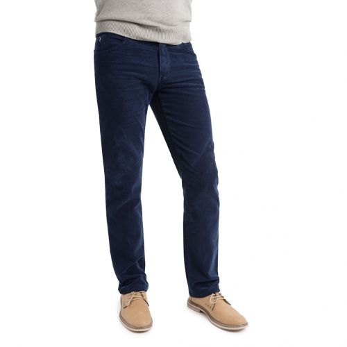 color azul marino - Comprar Pantalón TCH Jeans fabricado en Pana fina elástica en España