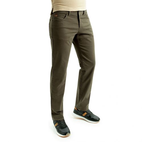 Color marrón chocolate - Comprar Pantalón JEANS TCH 5 bolsillos fabricado en algodón con lycra en España
