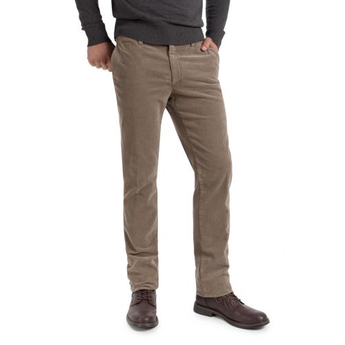 color beig tierra - Comprar Pantalón TCH tipo chino fabricado en Pana fina elástica en España