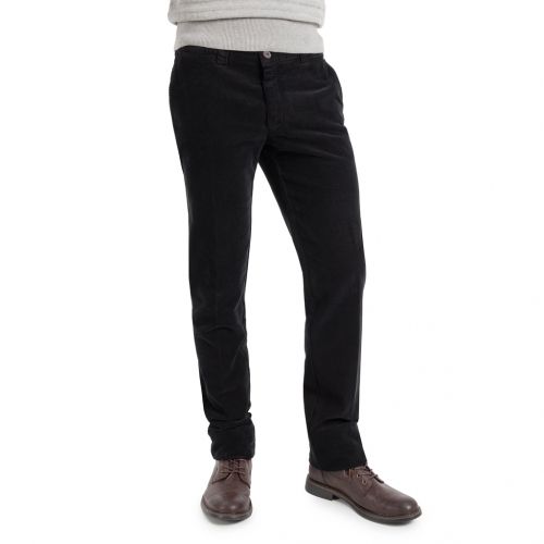 color negro - Comprar Pantalón TCH tipo chino fabricado en Pana fina elástica en España