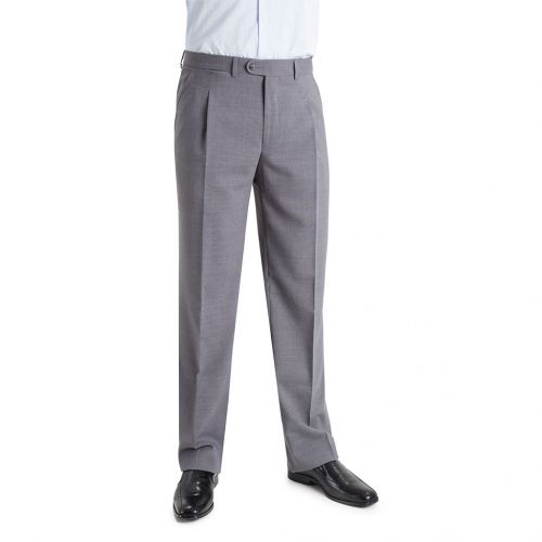 Color gris claro - Comprar Pantalón TCH Fresco Verano en Poliester Lana 1 pliegue