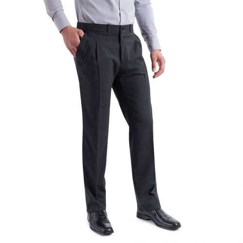 Color gris oscuro - Comprar Pantalón TCH Fresco Verano en Poliester Lana 1 pliegue