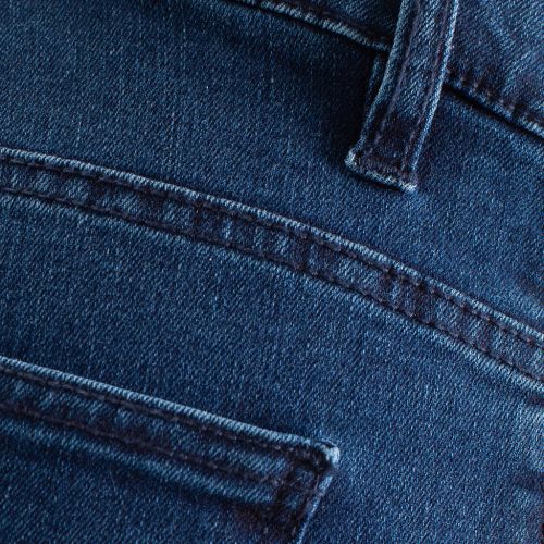 color azul vaquero lavado oscuro - Pantalón vaquero TCH Jeans elástico ajustado de mujer fabricado en tejido denim oscuro de algodón con Lycra.